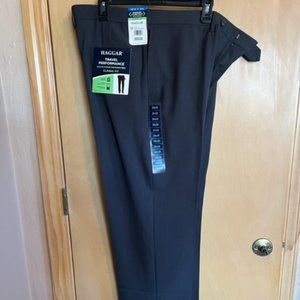 Haggar Men's Travel Performance Slacks  38 x 30  NWT